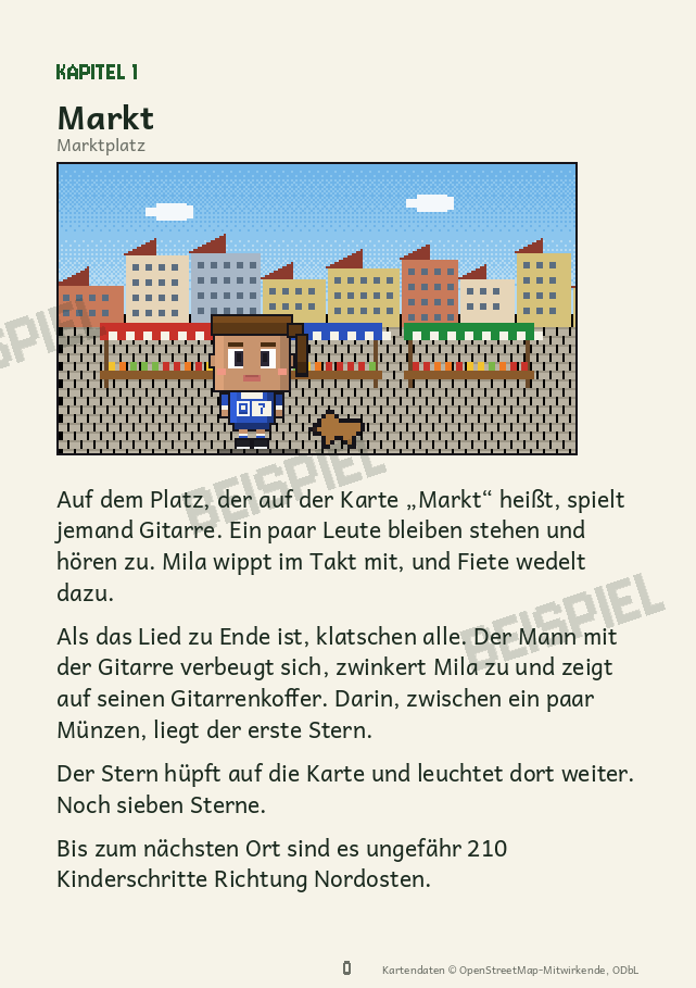 Beispielseite aus dem Buch für Leipzig