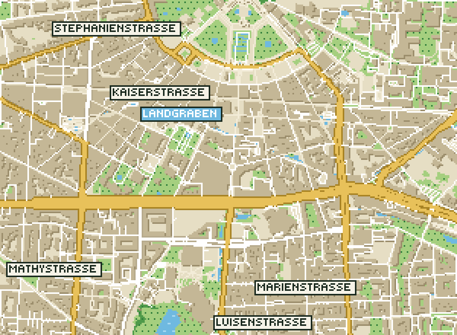Pixel-Plan Karlsruhe