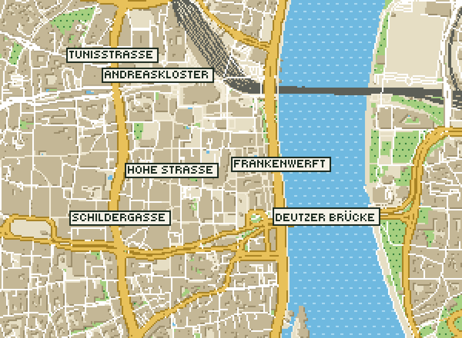 Pixel-Plan Köln