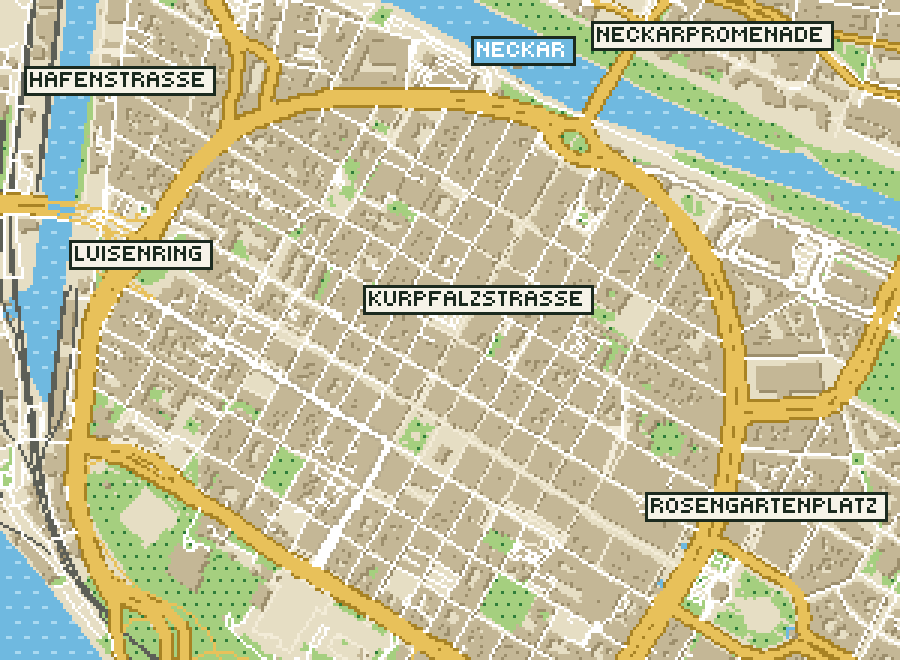Pixel-Plan Mannheim