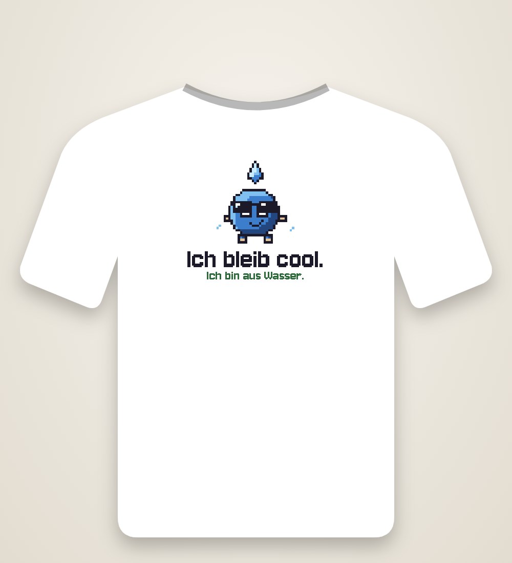 Water Beanling: Ich bleib cool. Ich bin aus Wasser.