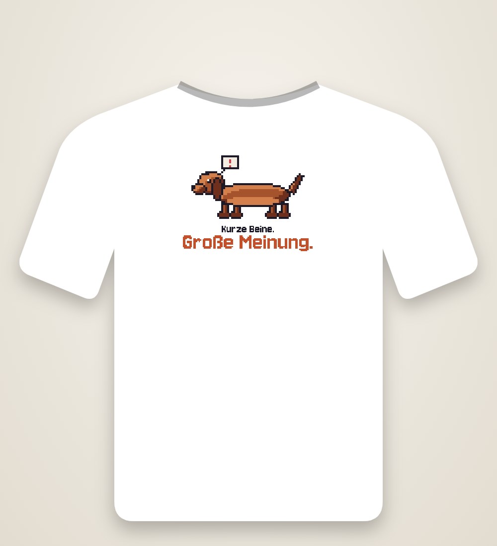 Dachshund: Kurze Beine. Große Meinung.