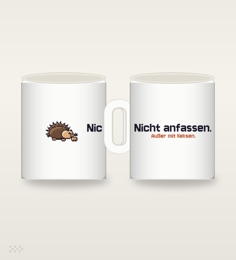 Igel: Nicht anfassen. Außer mit Keksen.