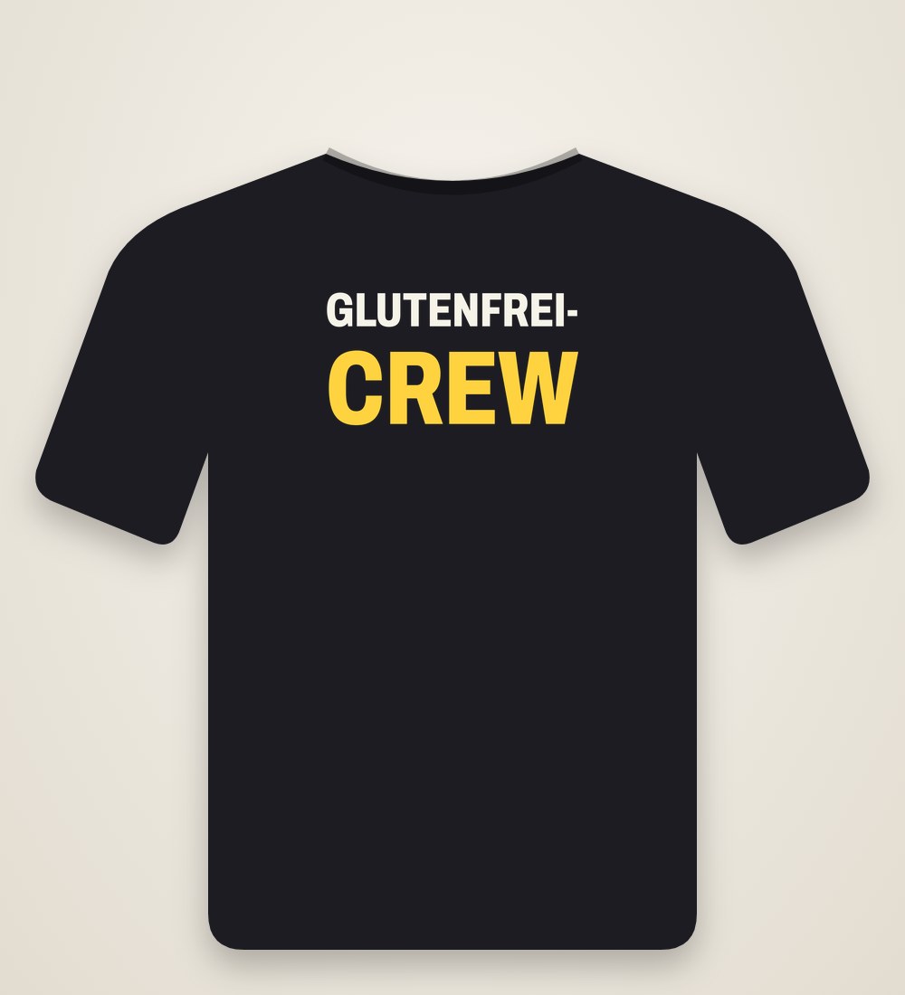 Damen-T-Shirt „Glutenfrei-Crew“