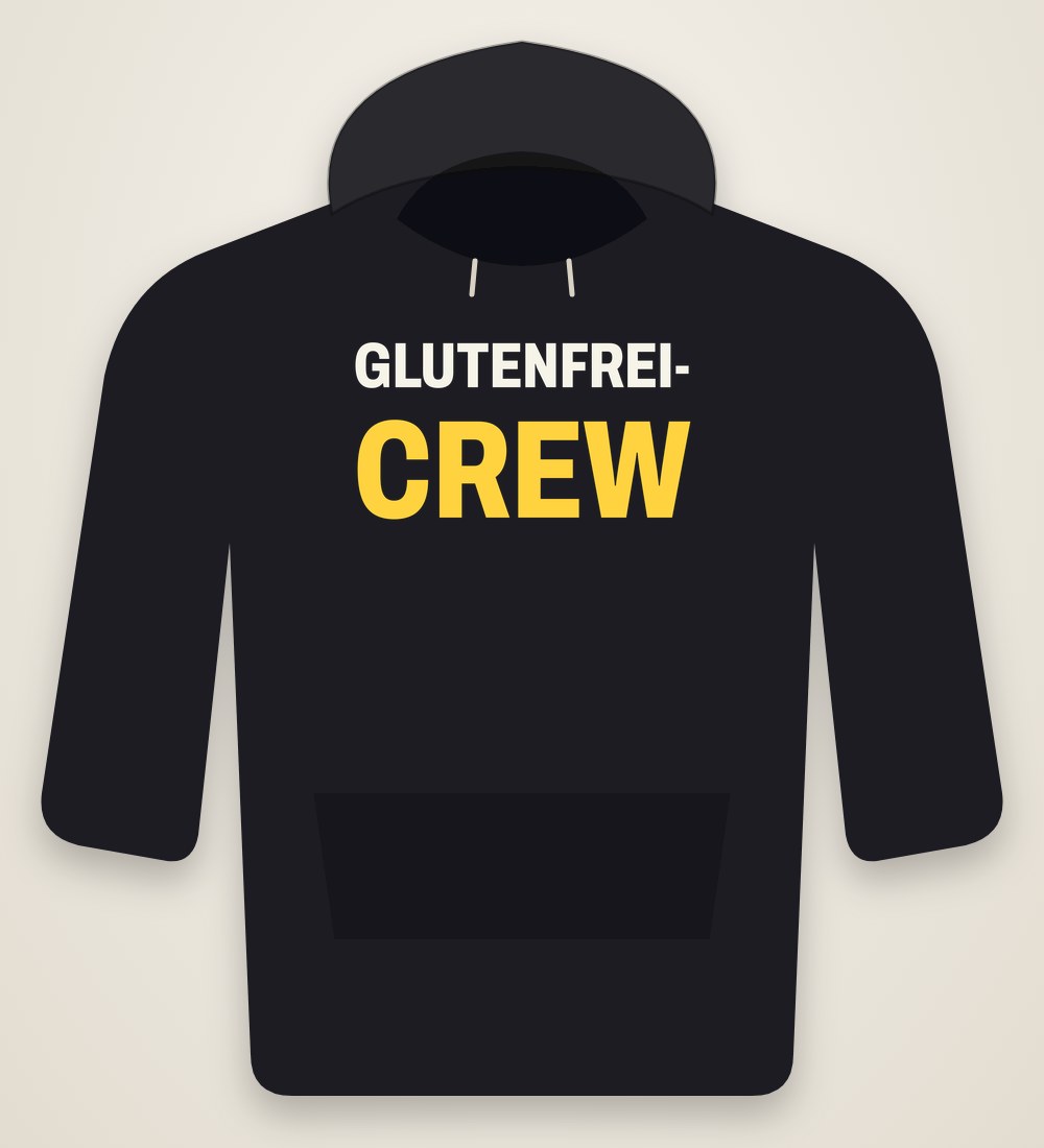 Hoodie „Glutenfrei-Crew“