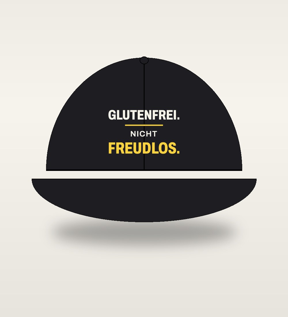 Cap „Glutenfrei. Nicht freudlos.“