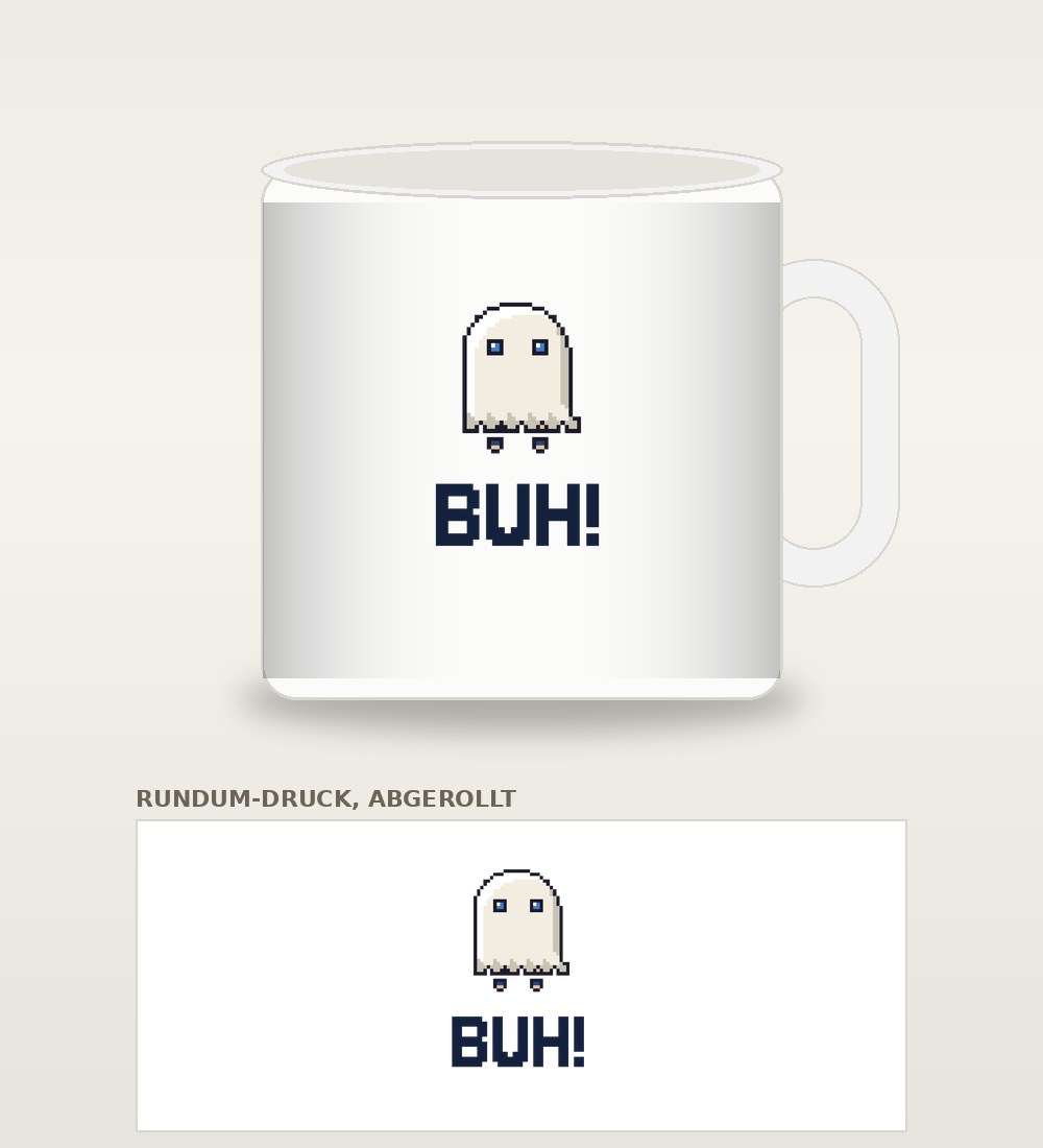 Tasse „Buh!“