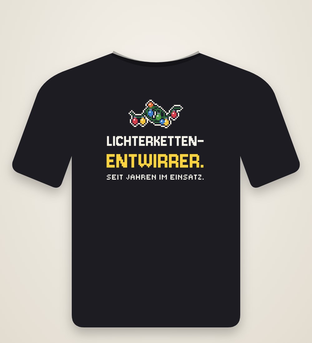 Ansicht: Lichterketten-Entwirrer. Seit Jahren im Einsatz.