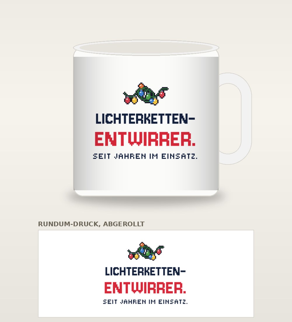 Ansicht: Lichterketten-Entwirrer. Seit Jahren im Einsatz.