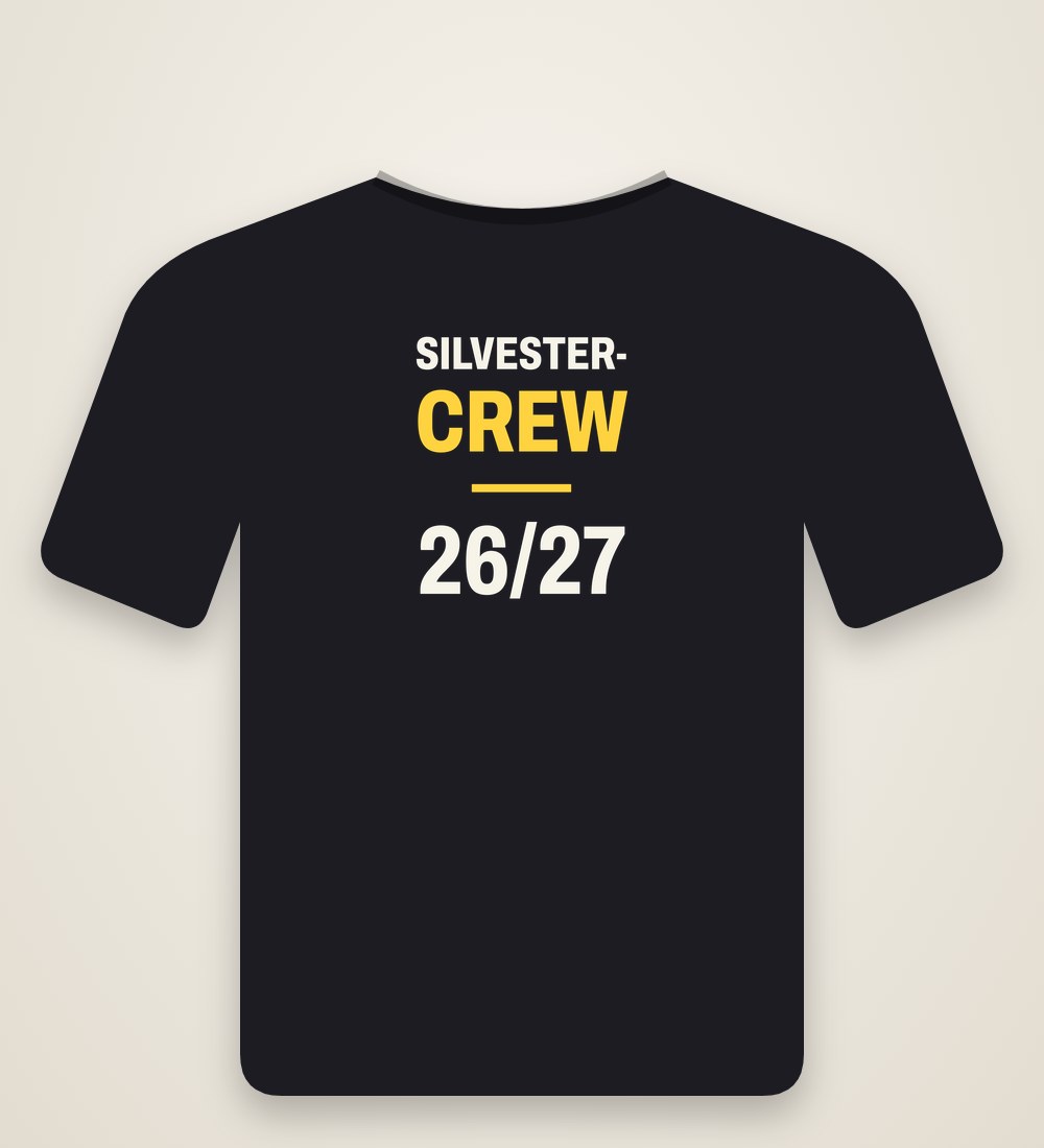 Damen-T-Shirt „Silvester-Crew 26/27“