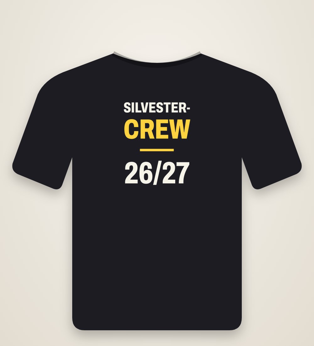 T-Shirt „Silvester-Crew 26/27“