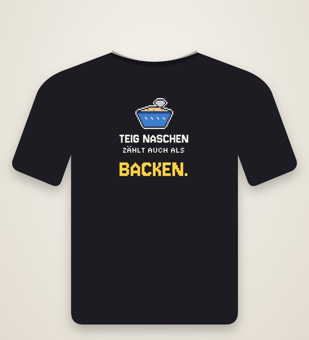Ansicht: Teig naschen zählt auch als Backen.