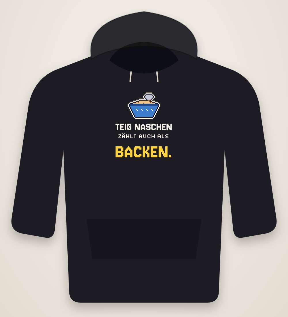 Ansicht: Teig naschen zählt auch als Backen.