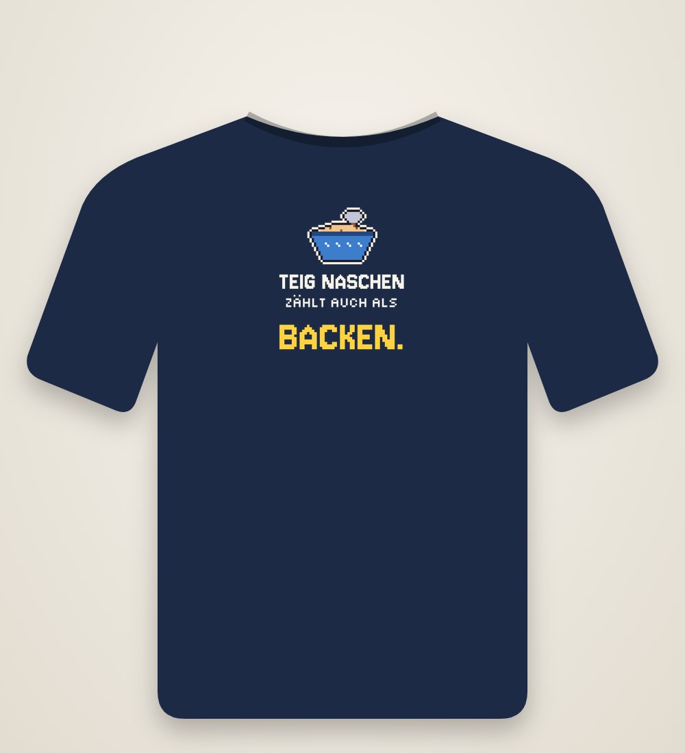 Ansicht: Teig naschen zählt auch als Backen.