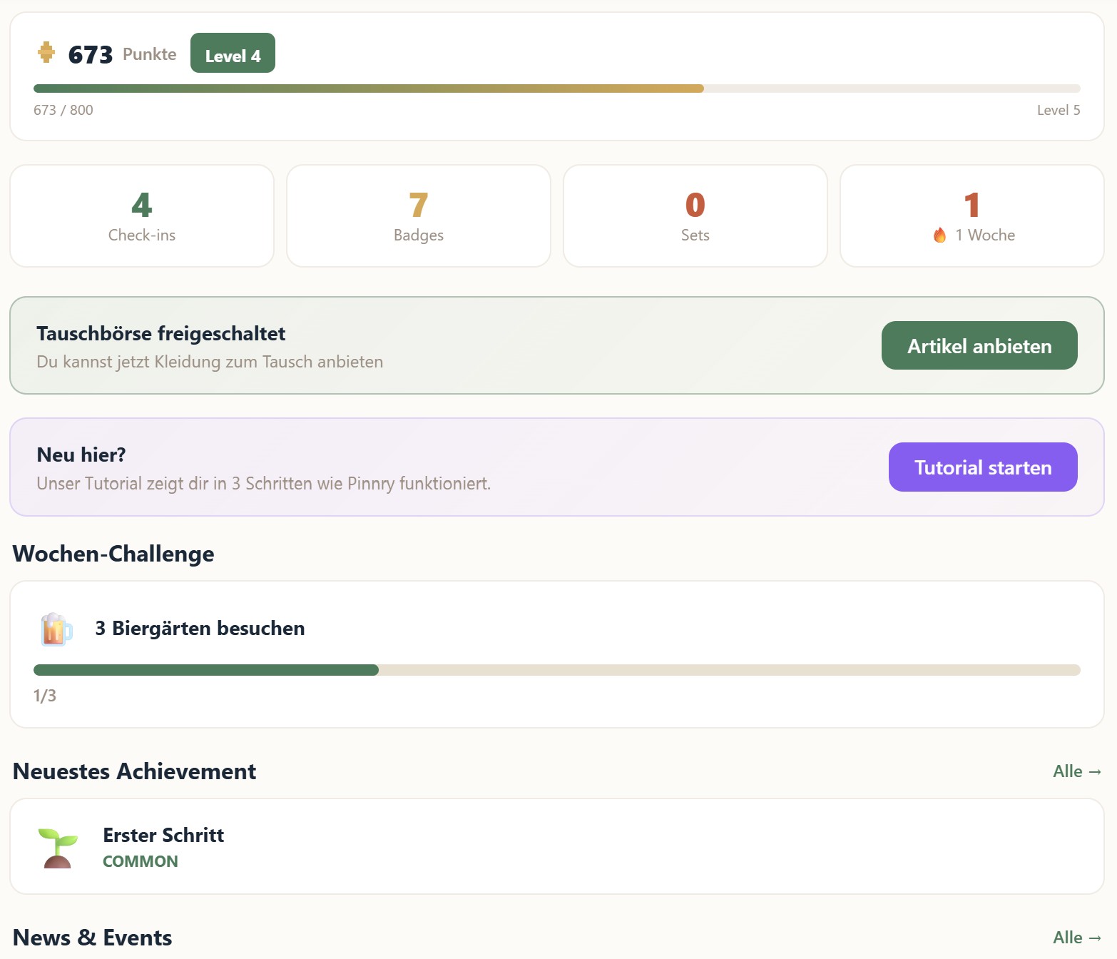 Pinnry Dashboard